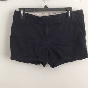 J. Crew navy chino shorts size 4